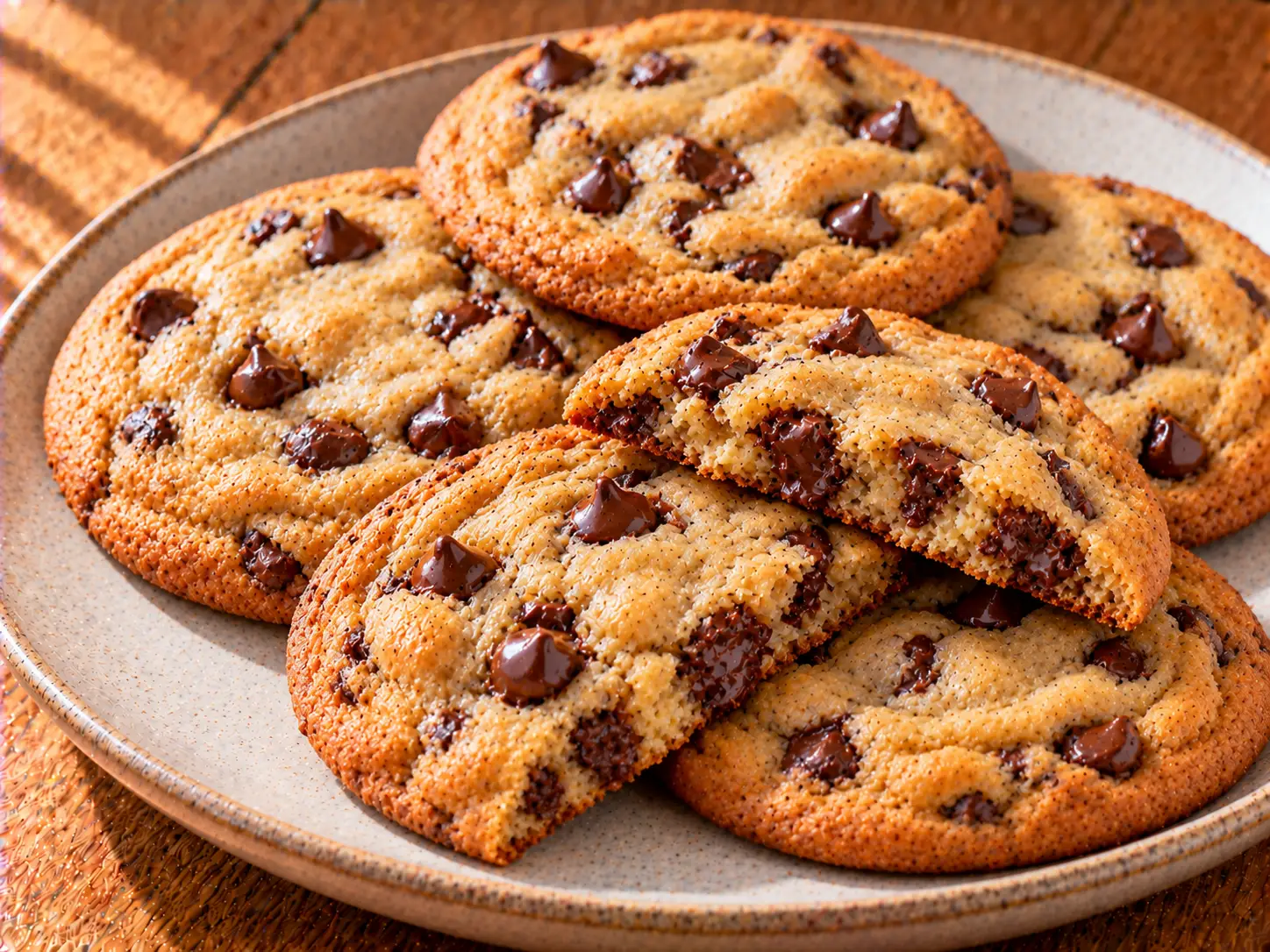 Klasszikus amerikai chocolate chip cookie étcsokoládé-cseppekkel